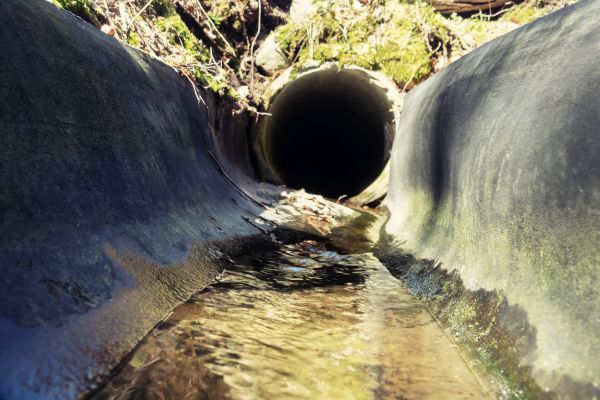 Drainage Swale Installation in Bethlehem