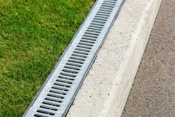 Courtyard Drain Installation in Bethlehem